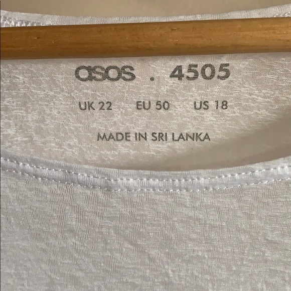 Sheer ASOS curve workout tank - Picture 2 of 3